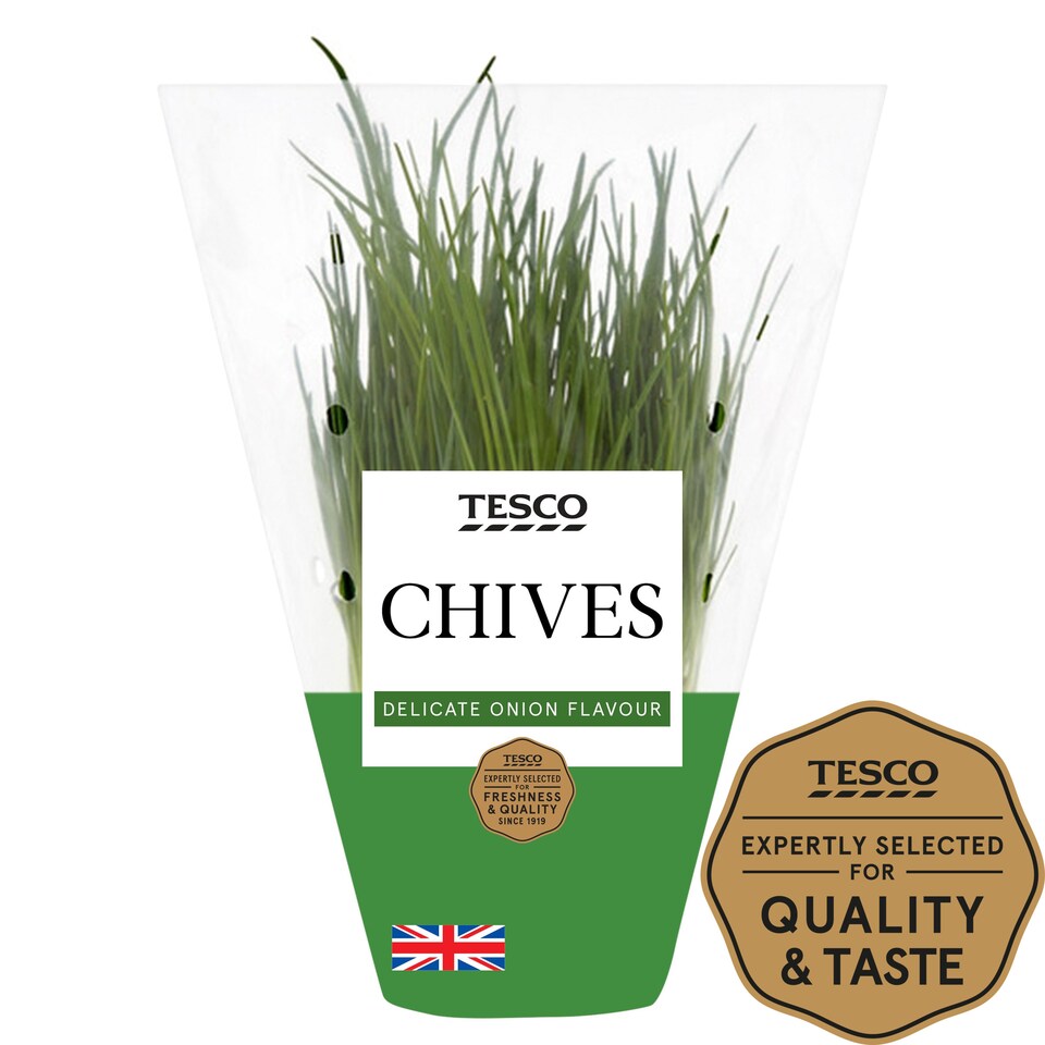 Tesco Bulb Chives Medium Pot Tesco Groceries