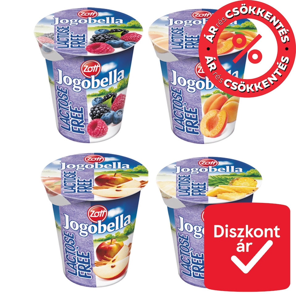 Zott Jogobella Lactose-Free Yoghurt with Live Cultures 150 g