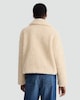 image 3 of The F&F Edit Borg Textured Toggle Fastening Cropped Jacket in Neutral