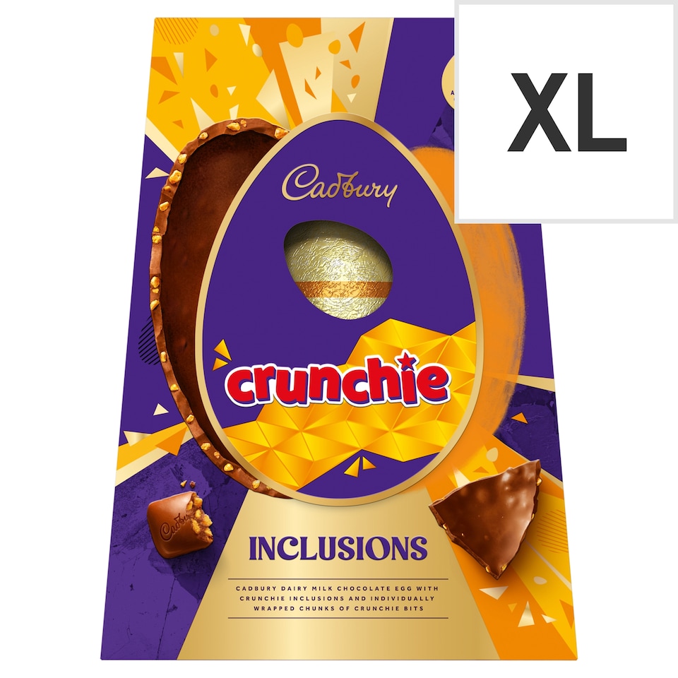 Cadbury Dairy Milk Crunchie Easter Egg 385g