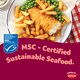 image 2 of Birds Eye Battered Cod Chips & Peas 395G