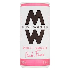 Most Wanted Pinot Grigio Pink Fizz 200Ml