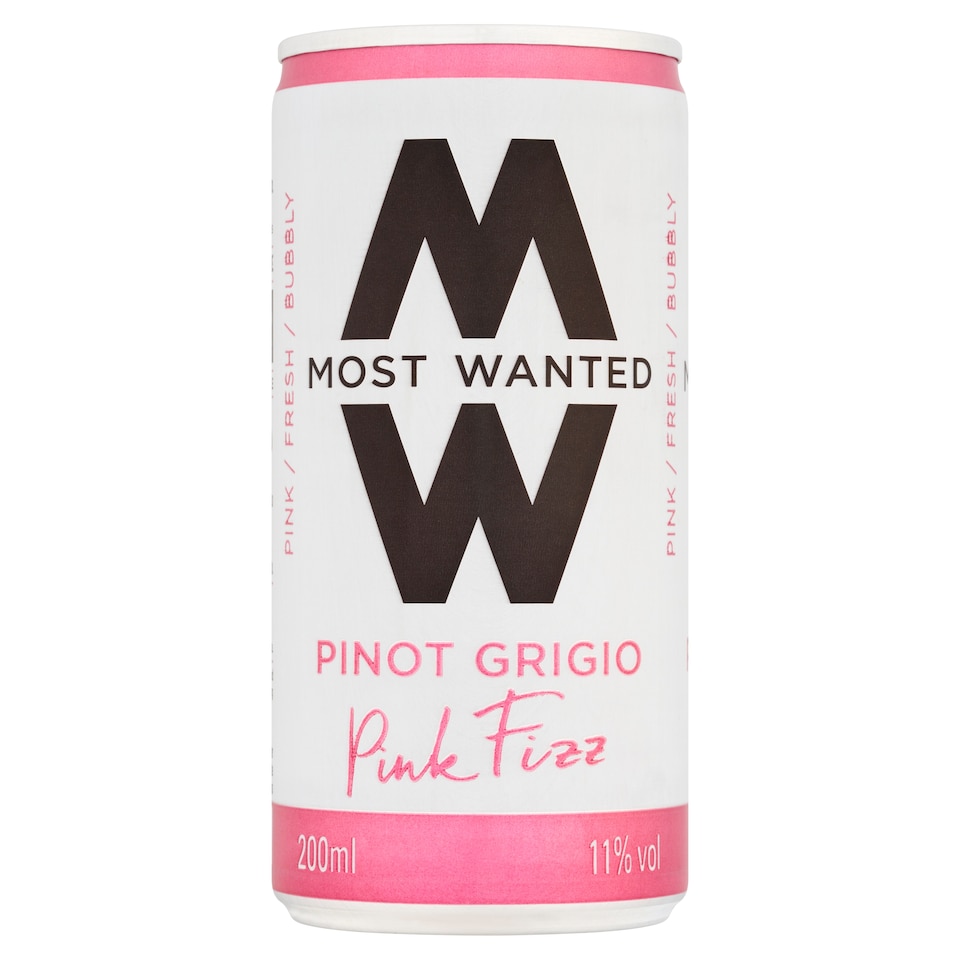 Most Wanted Pinot Grigio Pink Fizz 200Ml