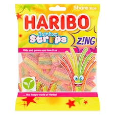Haribo Rainbow Strips 130G