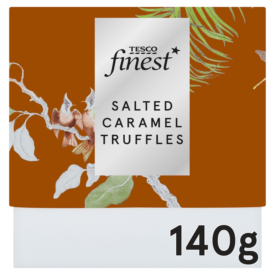 Tesco Finest Salted Caramel Truffles 140G