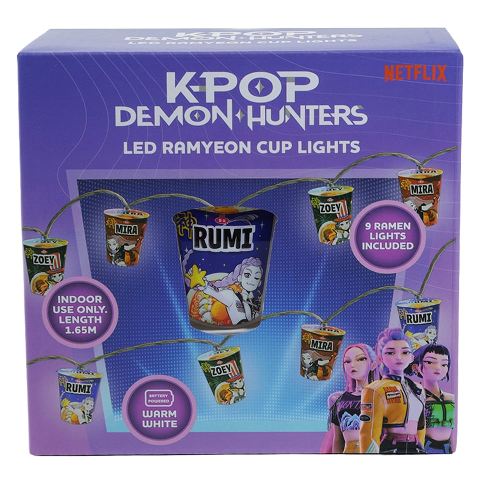image 1 of K- Pop Demon Hunters LED Ramyeon Ramen Cup Lights