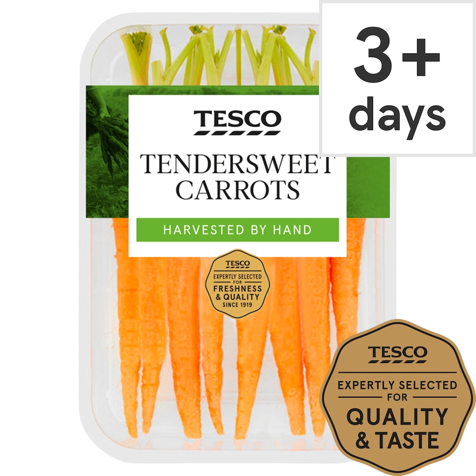 image 1 of Tesco Tendersweet Carrots 150G