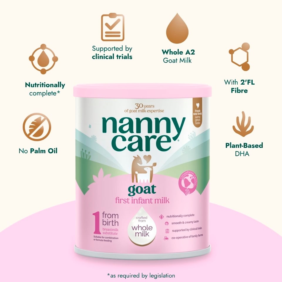 image 1 of Nannycare Goat Stage 1 First Infant Milk 800g