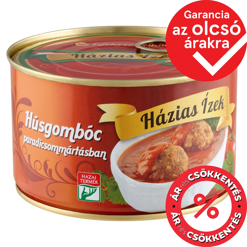 Házias Ízek húsgombóc paradicsommártásban 400 g
