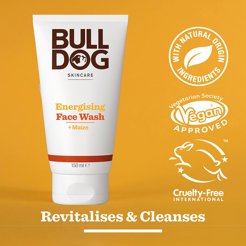 image 1 of Bulldog Energising Face Wash 150Ml