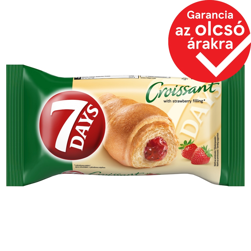 7DAYS croissant epres töltelékkel 60 g