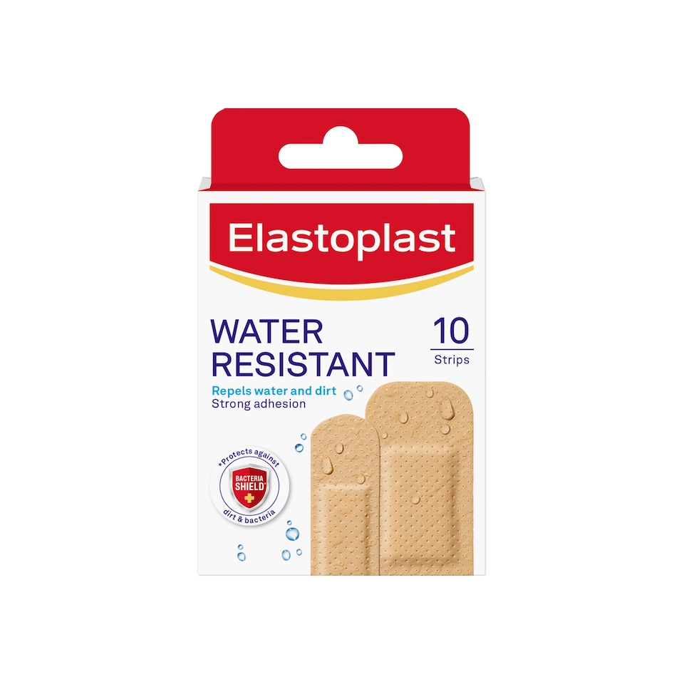 image 1 of Elastoplast Water Resistant Plasters 10 Pack