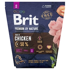 Brit Premium by Nature Adult S Complete Dog Food 1kg
