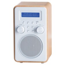 Tesco Dab And Fm Wooden Radio