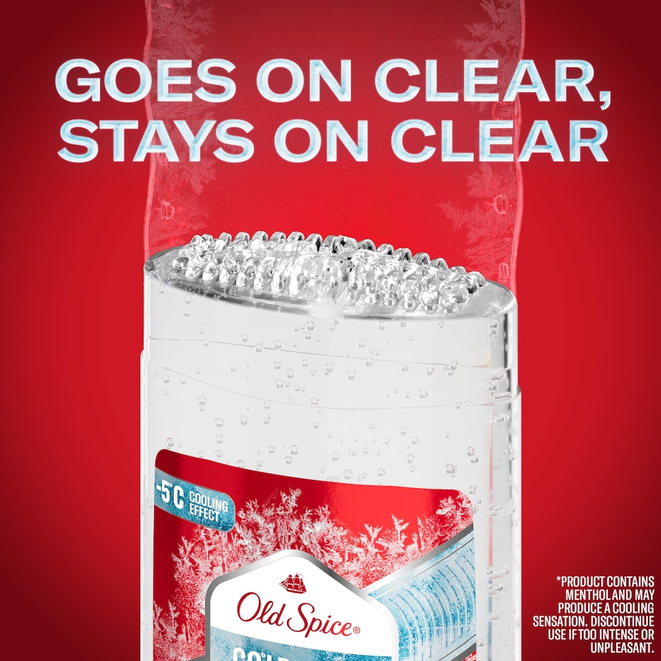 obrázok 1 z Old Spice Cold Spice Pánsky Priezračný Gélový Antiperspirant 70 ml
