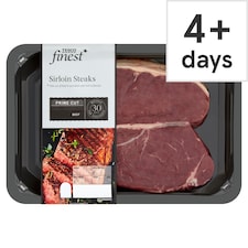 Tesco Finest Sirloin Steak 454G
