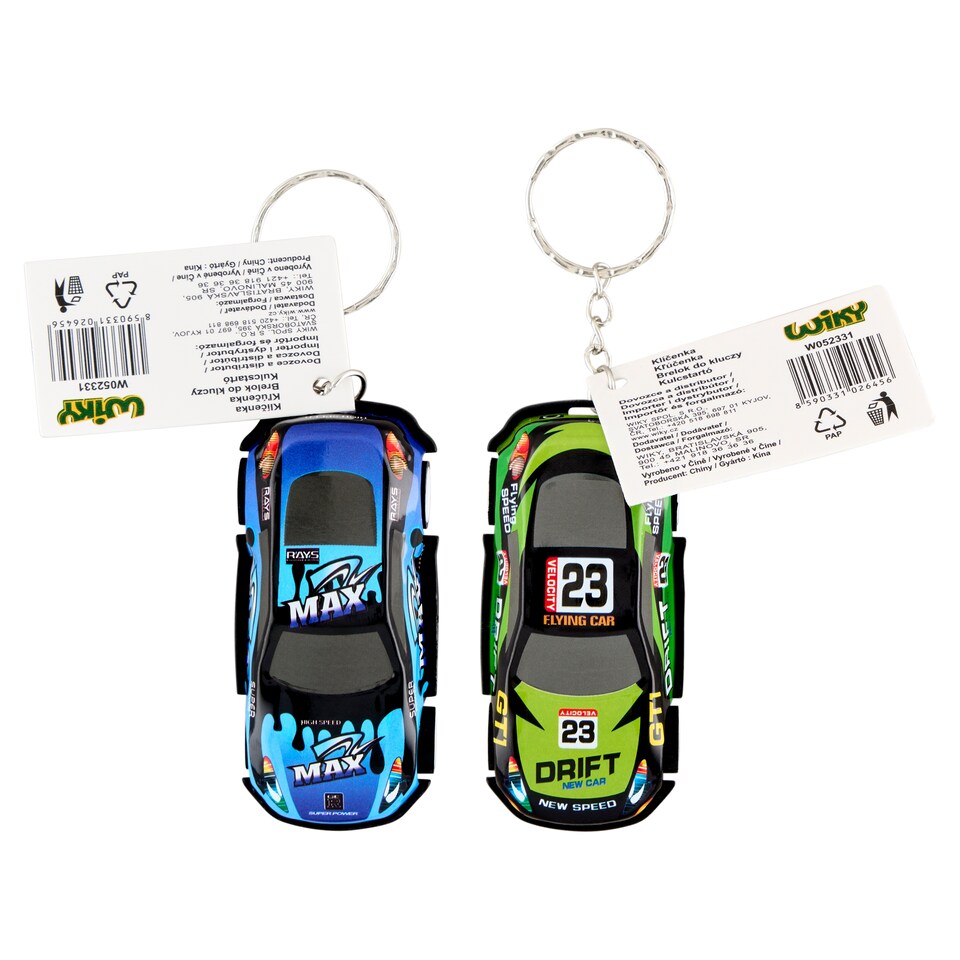 Wiky W052331 Car Keychain 