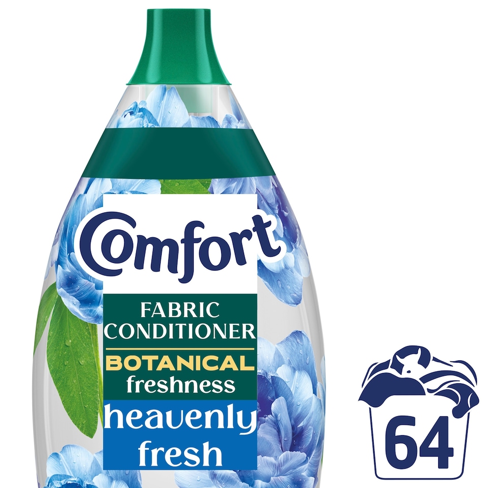 image 1 of Comfort Botanical Heavenly Fresh Fabric Conditioner 64 Wash 960ml