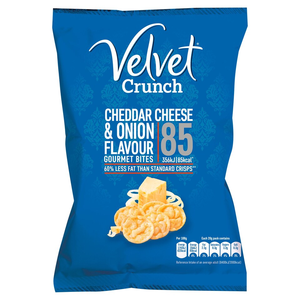 Kp Velvet Crunch Cheddar And Onion Gourmet Bites20g