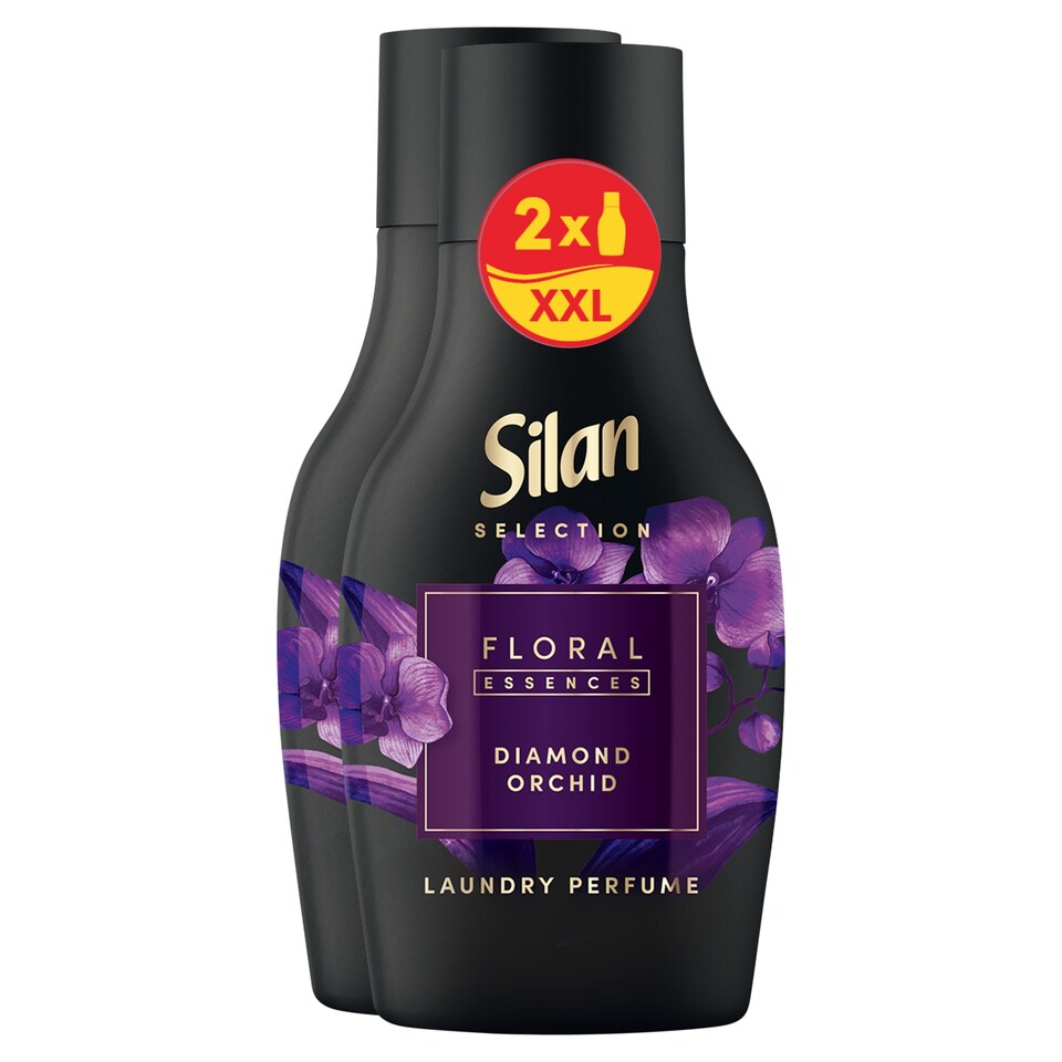 Silan Diamond Orchid parfém na praní 30 praní 2 x 540ml
