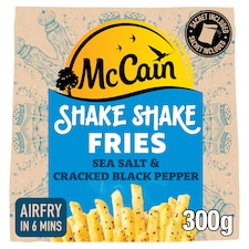 McCain Shake Shake Fries Salt & Black Pepper 300G