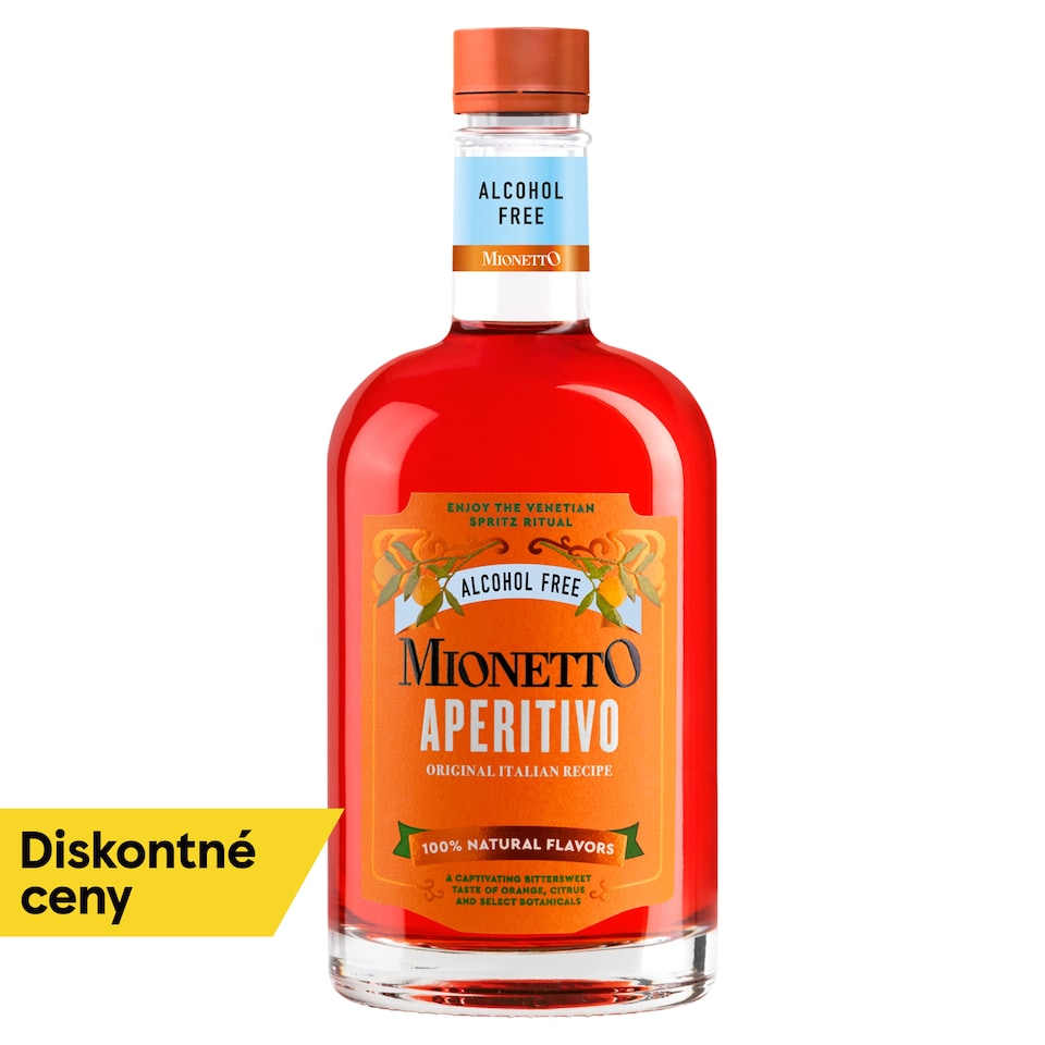 Mionetto Aperitivo Alcohol Free nealkoholický nápoj ochutený 500 ml