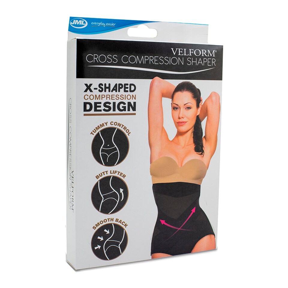 JML Velform Cross Compression Shaper Short Black M