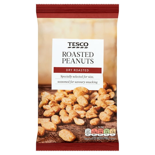 Tesco Dry Roasted Peanuts 200G Tesco Groceries
