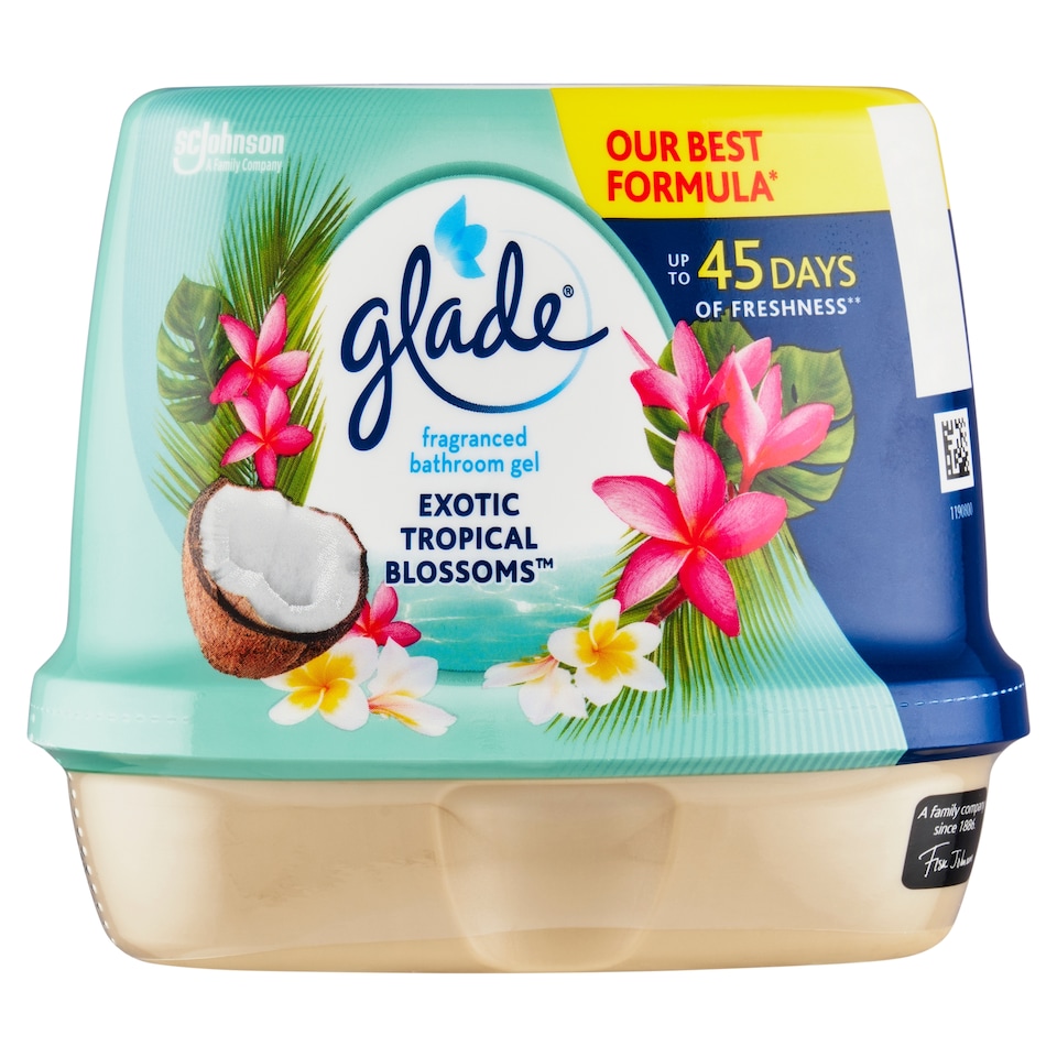image 1 of Glade Exotic Tropical Blossoms Fragranced Bathroom Gel 180g