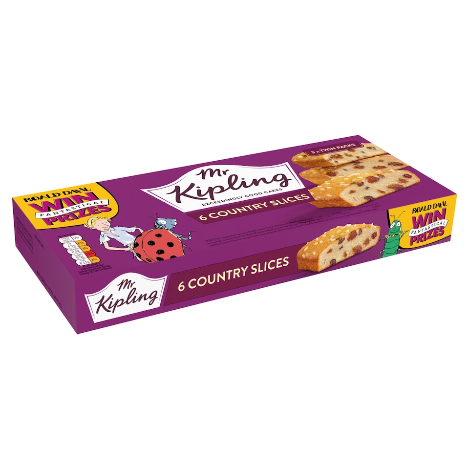 image 1 of Mr Kipling Country Slices 6 Pack