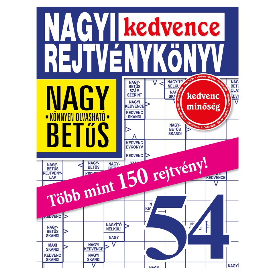 Nagyi Kedvence Rejtv.könyv