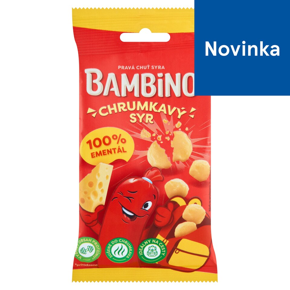 obrázok 1 z Bambino Chrumkavý syr ementál 20 g