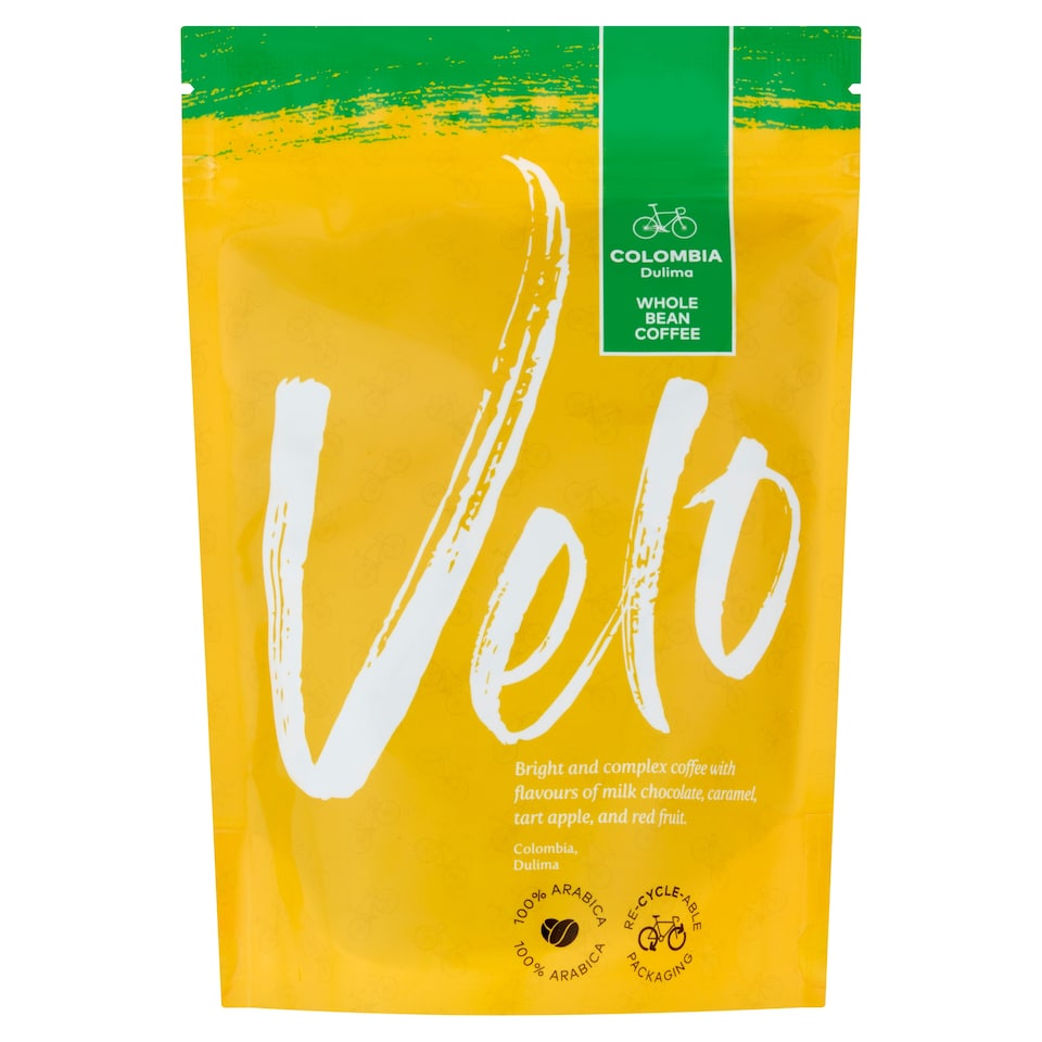 Velo Colombia Whole Bean Coffee Dulima 200G