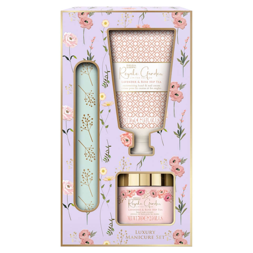 image 1 of Baylis & Harding Royale Garden Luxury Manicure Gift Set