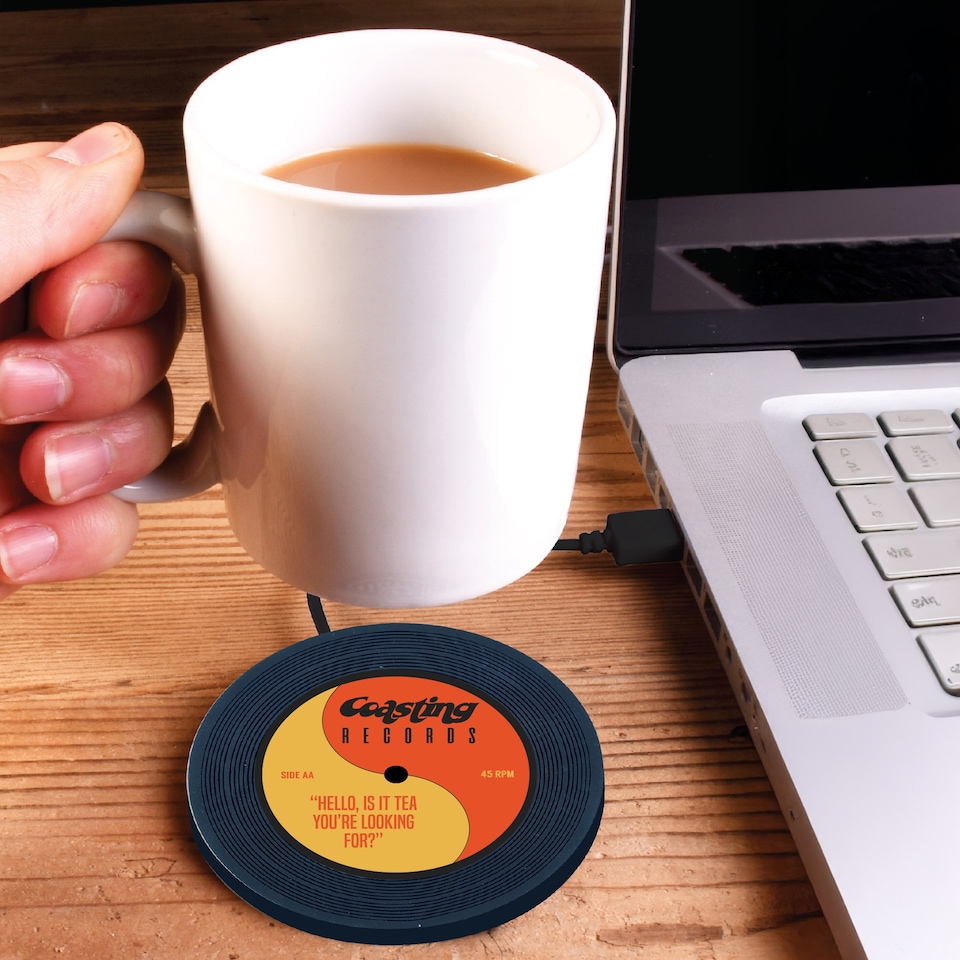 image 1 of Blue Sky Mug Warmer USB Powered