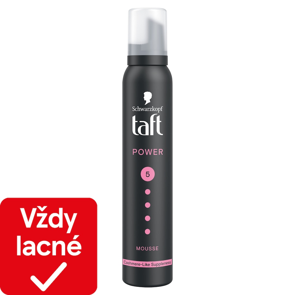 Schwarzkopf Taft Power Cashmere penové tužidlo pre suché a poškodené vlasy 200 ml