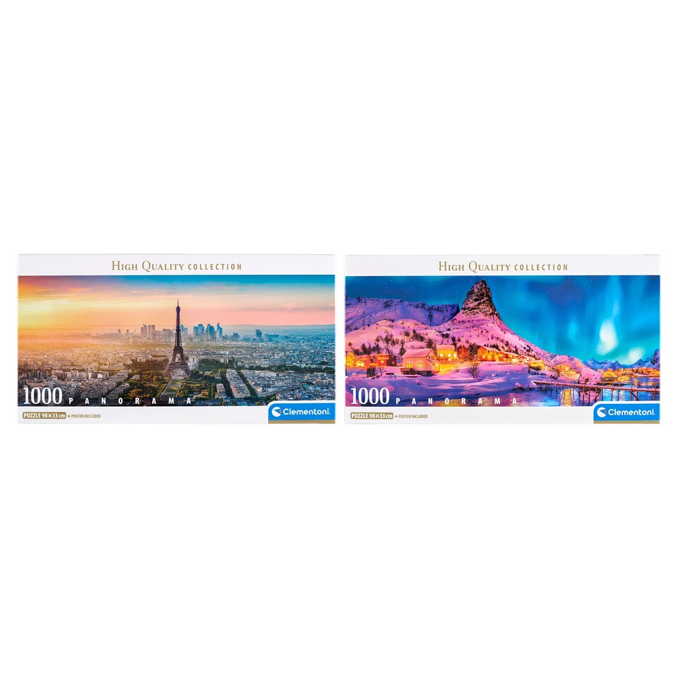 Clementoni High Quality Collection Panorama puzzle 98 cm x 33 cm 1000 db