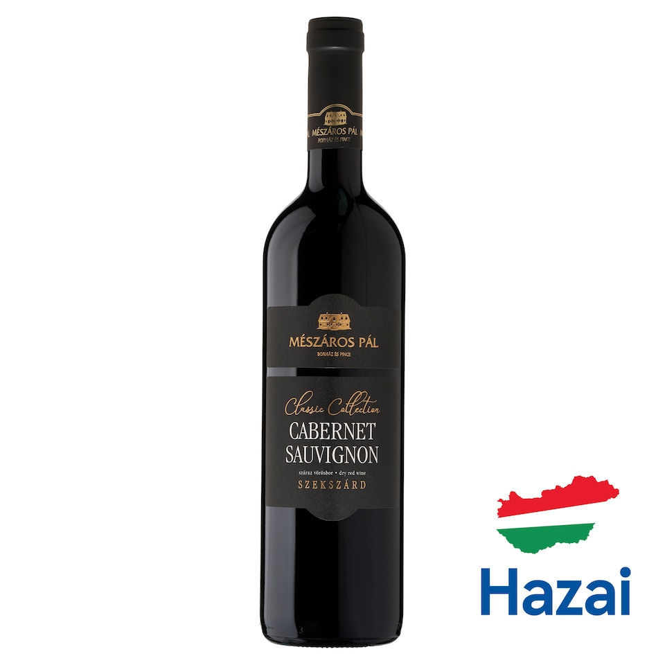Mészáros Pál Classic Collection Szekszárdi Cabernet Sauvignon száraz vörösbor 13% 0,75 l