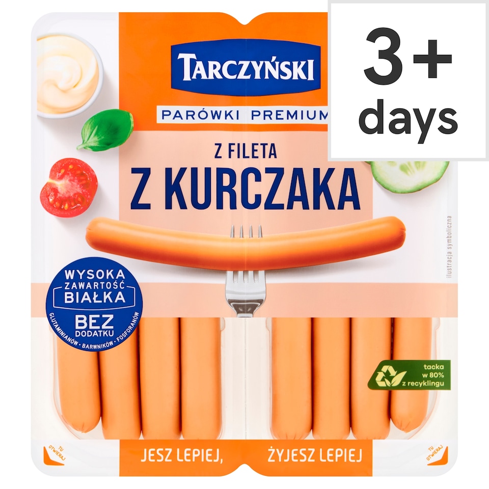 Tarczynski Chicken Hot Dogs 180G