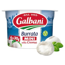 GALBANI 6 BURRATA MINI 480g