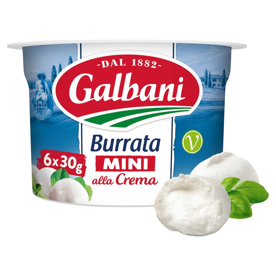 GALBANI 6 BURRATA MINI 480g