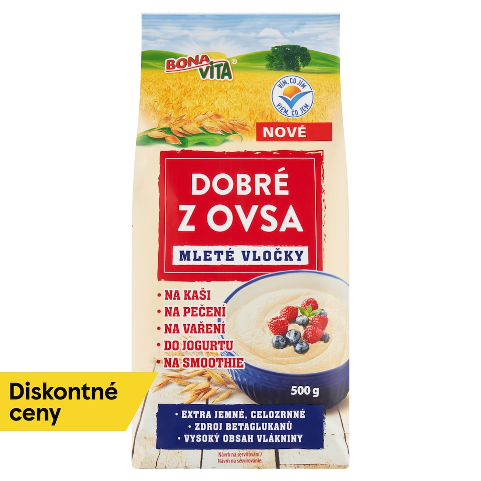 image 1 of Bona Vita Good from Oat Ground Flakes 500 g