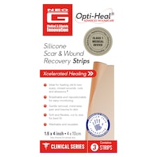 Neo G Opti-heal Silicone Scar & Wound Recovery Strips Pk3