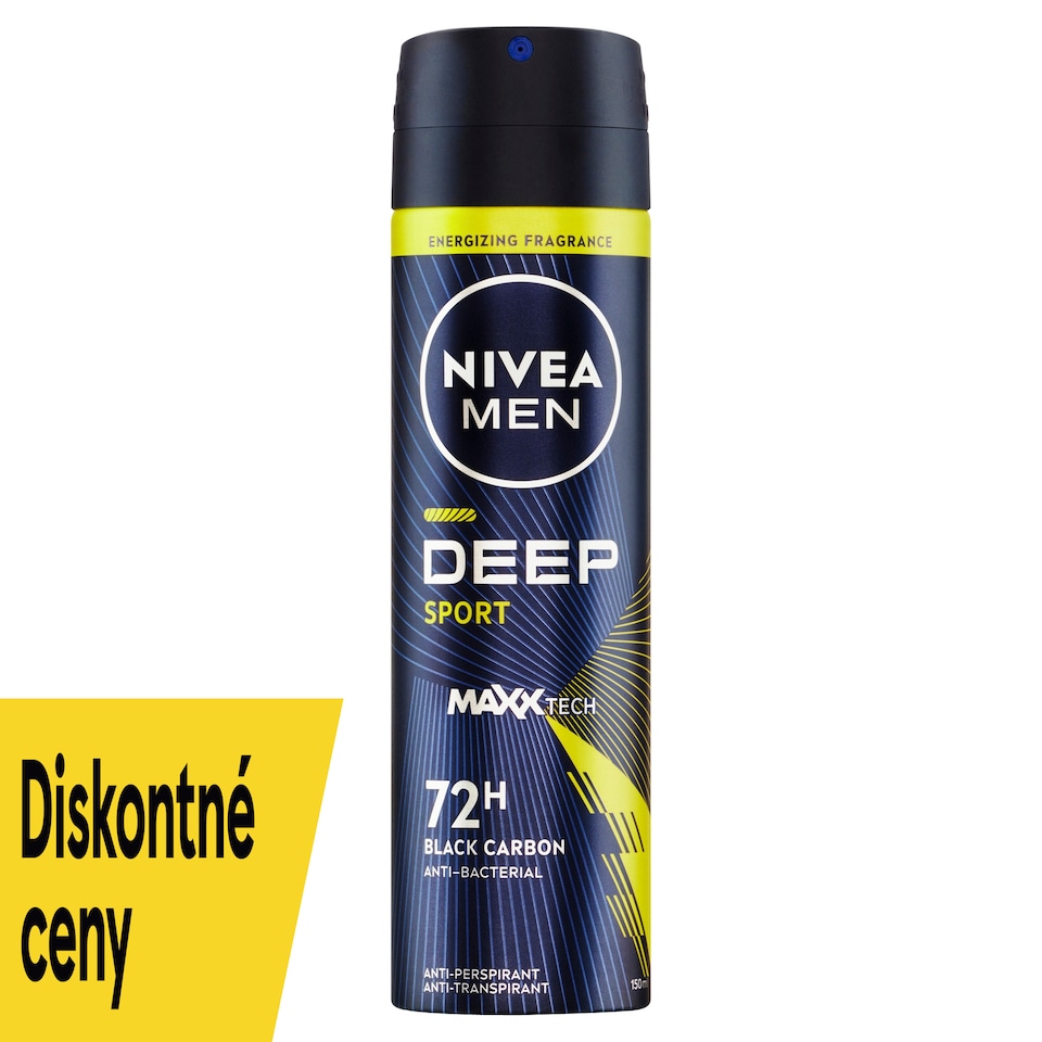 obrázok 1 z Nivea Men Deep Sport Sprej antiperspirant 150 ml