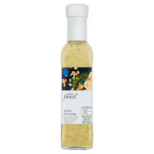 Tesco Finest Pesto Dressing 220Ml Tesco Groceries