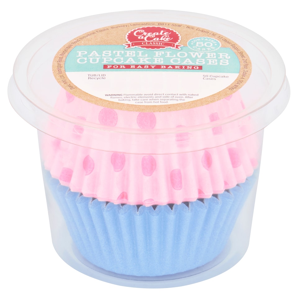 Create A Cake Classic Cupcake Cases 50S