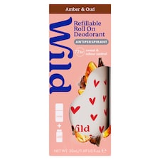 Wild Amber & Oud Refillable Roll On Antiperspirant 50ml
