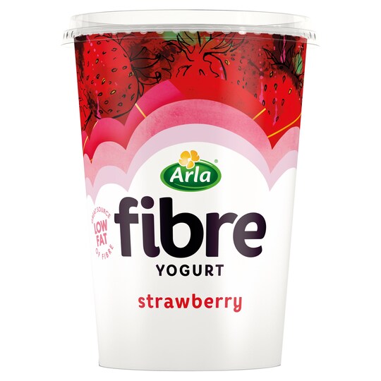 Arla Fibre S/berry Yogurt 450g