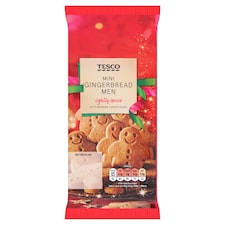 Tesco Mini Gingerbread Men 100G