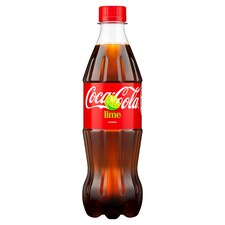 Coca-Cola Lime cola- és limeízű szénsavas üdítőital 500 ml
